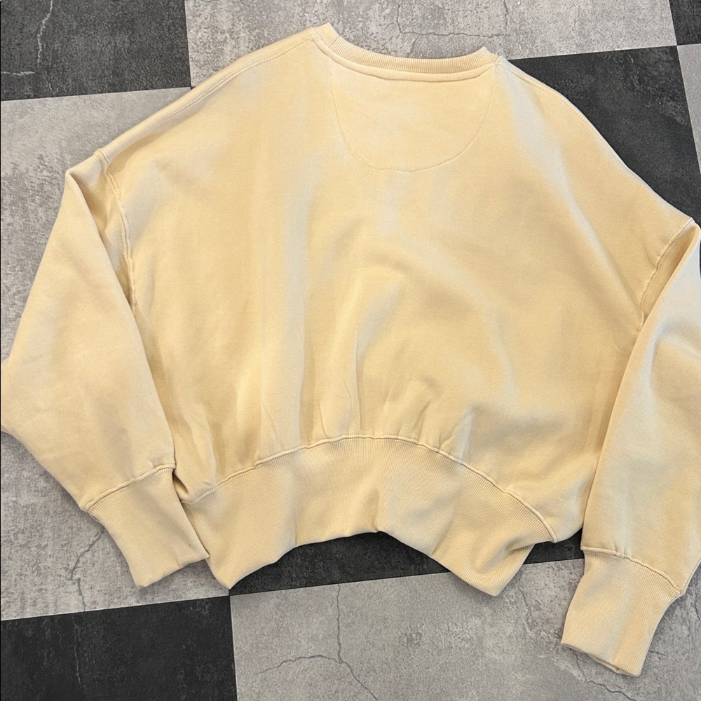 August Bleu Autumn Maggie sweatshirt in buttercream-NWT - Picture 6 of 6